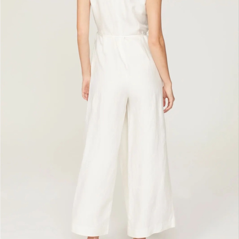 Rosetta Getty Ivory Jumpsuit - Picture 2 of 6